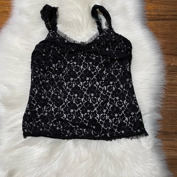 I.n.c. International 
Cap Sleeve Lace Crop Top - Picture 7 of 10